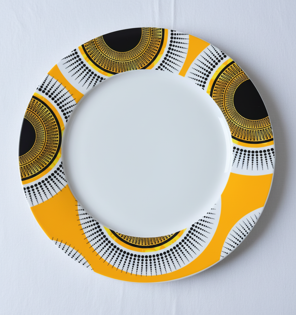 African Tableware Oyelakin Dinners (African Art Dinnerware) – Oyelakin Dinners (African ...