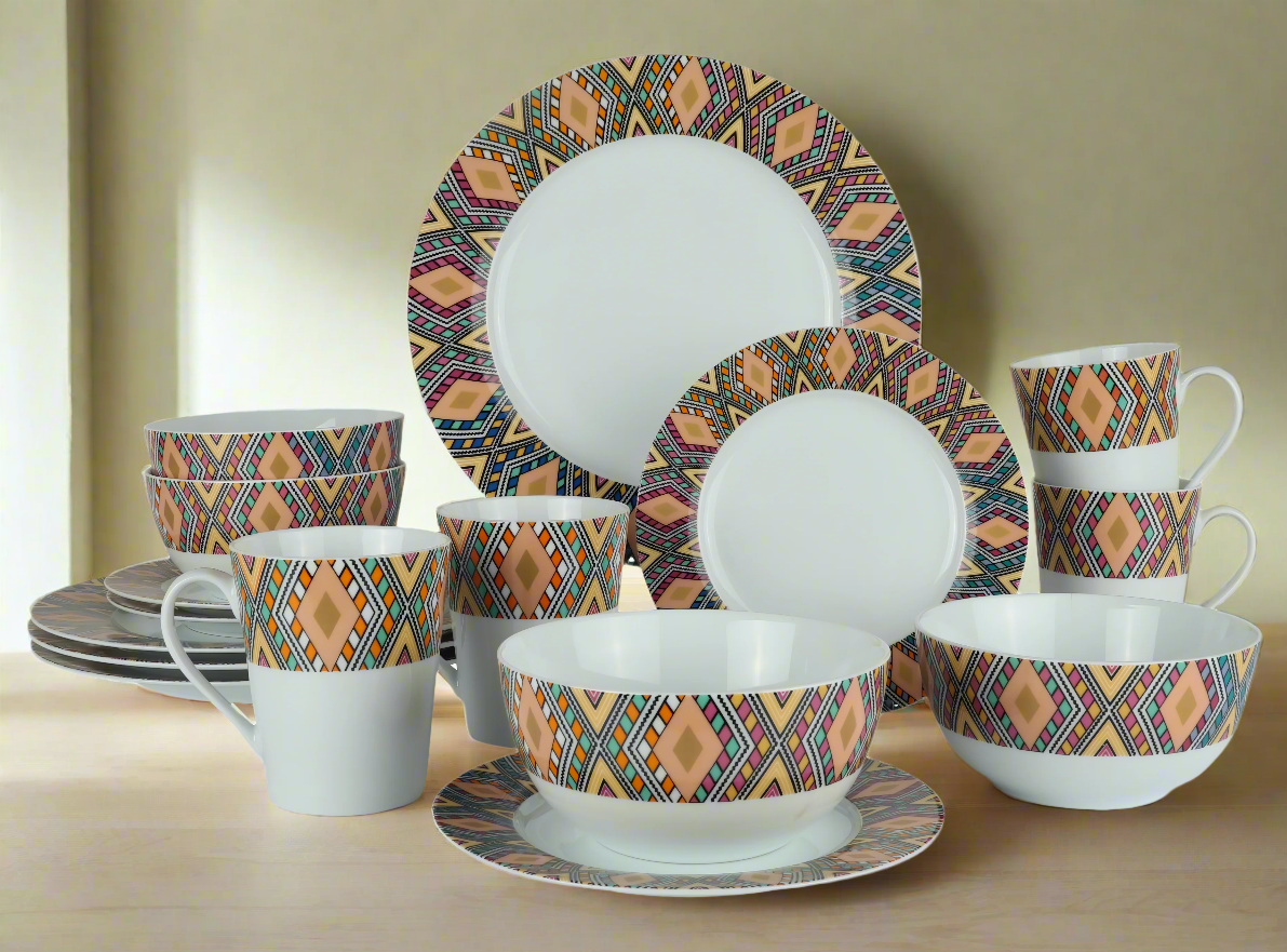 Habesha Tilet Porcelain (16pcs SET)